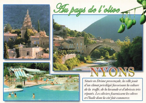 Nyons tour randonne - nyons, la