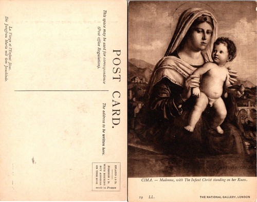 Cartolina cima madonna - cima, con