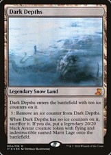 MTG DARK DEPTHS FOIL EXC - PROFONDITÀ OSCURE - FTV LORE - MAGIC