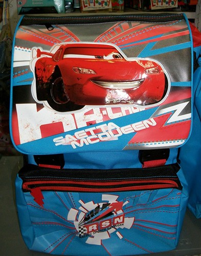 Zaino scuola estensibile cars - zaino,