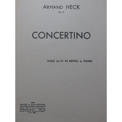 Coda armand concertino - concertino, op