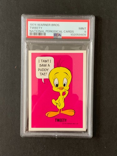 1974 tweety bird warner - bird,