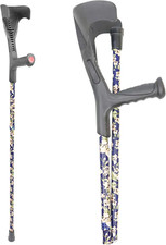 Stampella Ortopedica Singola Regolabile Pieghevole (X1 Unità), Canadese in Allum