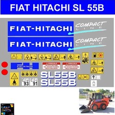 FIAT HITACHI SL 55B DECALCOMANIE