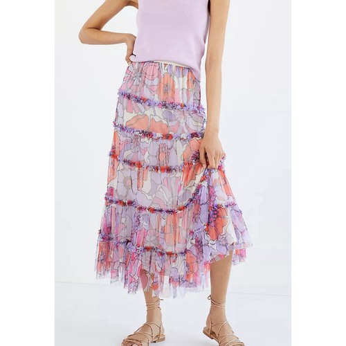 Maxi gonna tulle strati - tulle, a