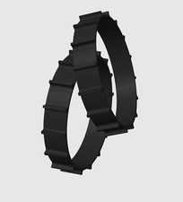 2X Ruote Motrici per Husqvarna Automower Ricambio 105, 305, 308