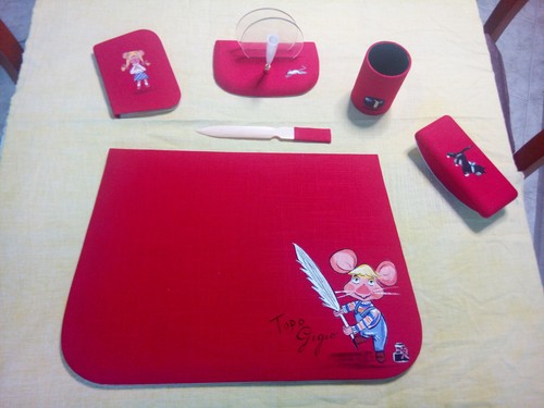 Set scrivania vintage - , topo