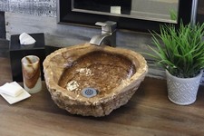 Lavabo da bagno in pietra di