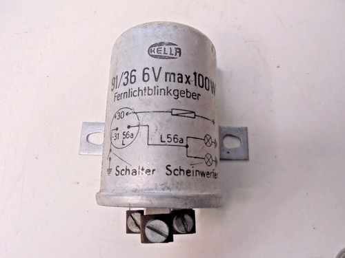 Relè hella max - 6v,