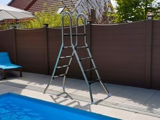 Scala per piscina in acciaio