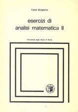 ESERCIZI DI ANALISI MATEMATICA