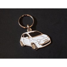 Portachiavi profilo fiat - portachiavi,