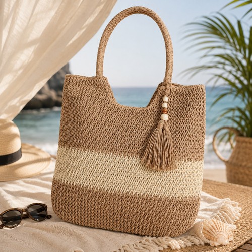 Borsa donna crochet admas - borsa,