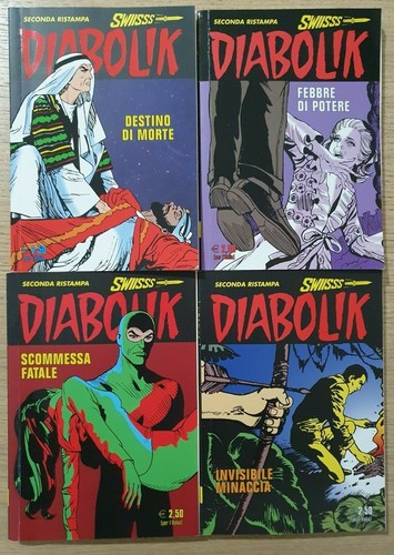 Lotto diabolik 2 ristampa - lotto,