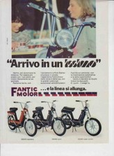 advertising Pubblicità brochure-FANTIC MOTOR ISSIMO  1979-CICLOMOTORI ITALIANI