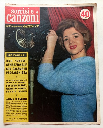 Rivista sorrisi canzoni - canzoni,