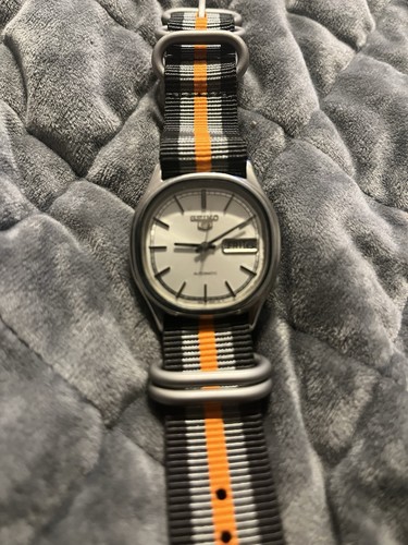 Seiko sports silver - silver, men's