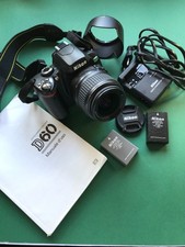 Nikon D60 + AF-S 18-55 G II Fotocamera digitale Super accessoriata Cons. 1giorno