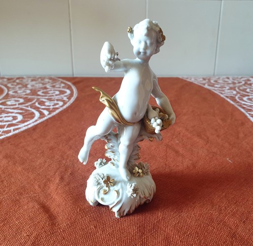 Statuina putto capodimonte - statuina,