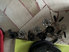 Panca Multifunzionale Con Bilanciere Dritto E X 2 Manubri