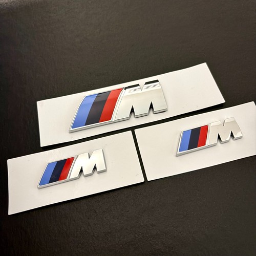 Bmw chrome badge set pcs - bmw,