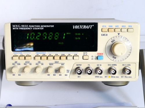 Voltcraft mgx 9810 - mgx-9810, generatore