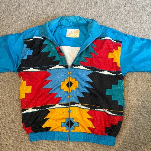 Giacca tuta blu vintage anni