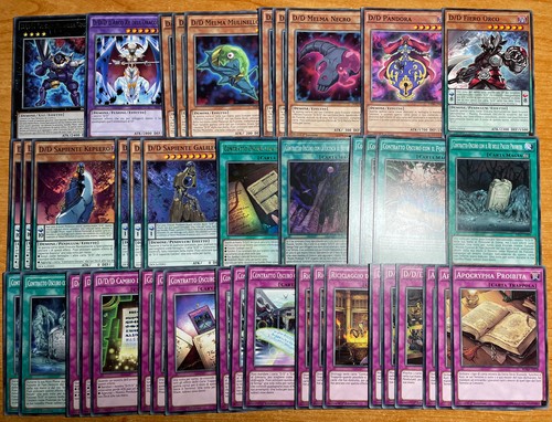 Deck d - yu-gi-oh!, contratto