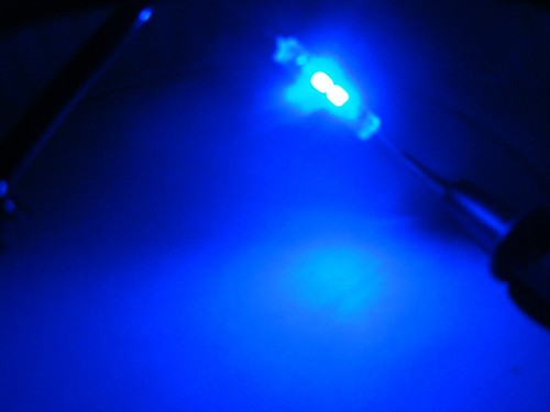 Lampade led assiali blu vdc - lampade,
