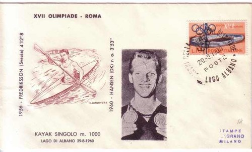 Fdc filagrano olimpiadi roma - filagrano,