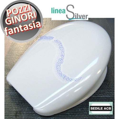 Sedile per fantasia pozzi - wc,