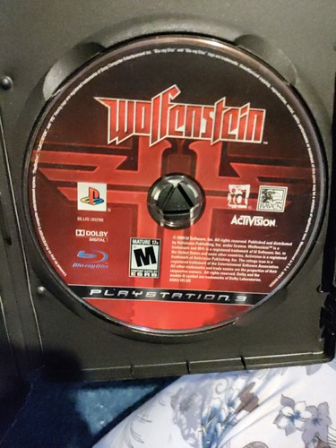 Wolfenstein sony playstation - wolfenstein, (sony
