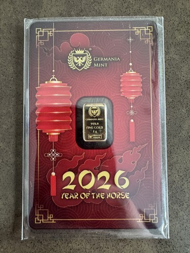 2026 anno del cavallo - anno, 1g