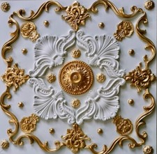 X18 Soffitto Rosette Alabatro