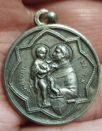 Medaglia argento antonio da - medaglia,