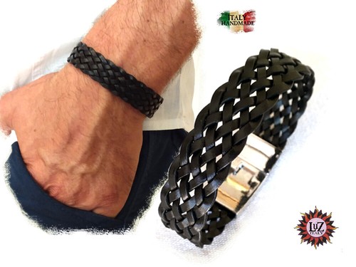 Bracciale uomo cuoio - uomo,
