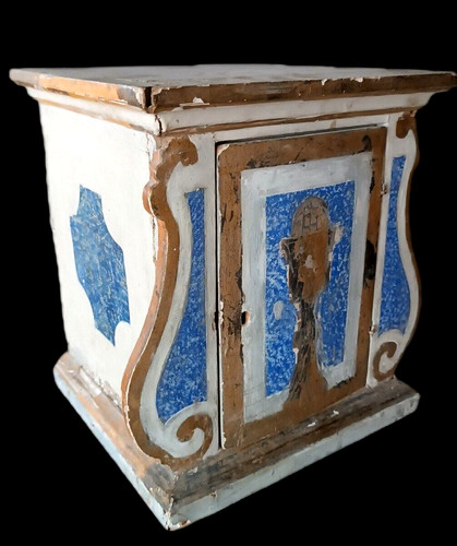 Antico tabernacolo legno - in,