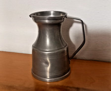 Brocca Peltro Delfi 12cm Vintage Antica