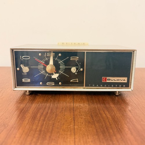 Radiosveglia vintage bulova - radiosveglia,