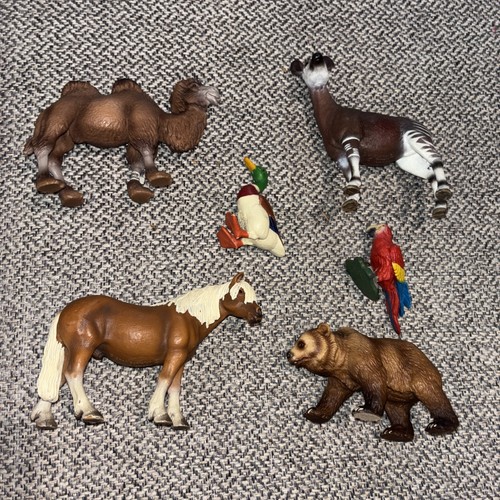 Schleich lotto animali - di, 6