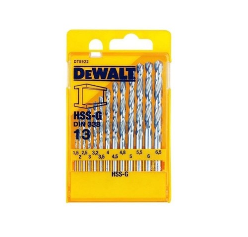Dewalt dt5922 set - 13, punte