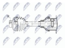 Genuine NTY Drive Shaft