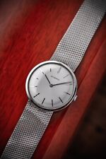 Juvenia Ultra-Slim Calatrava style Mechanical hand wound silver dial