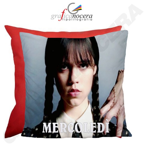 Cuscino quadrato mercoledì - cuscino,