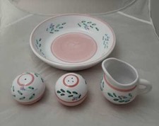 4 pezzi -CALECA ghirlanda rosa