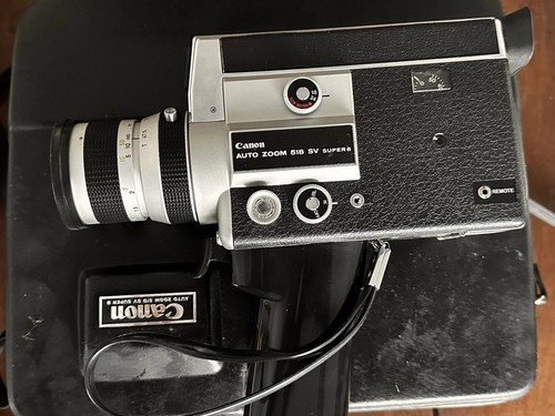 Canon auto zoom 518 super8 - canon, sv