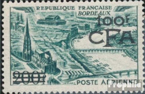 Francobolli reunion 1949 - francobolli, mi
