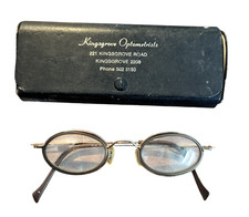 Occhiali Vintage da collezione con custodia Kingsgrove Optometrists Australia