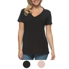 T-shirt tunica scollo a V