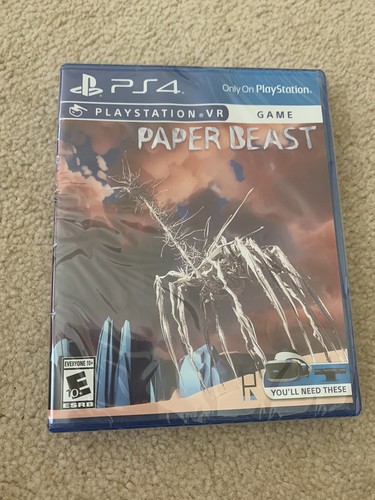 Paper beast playstation psvr - playstation,